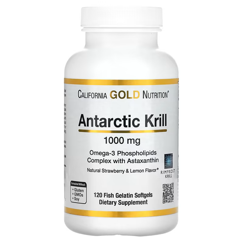 california gold Antarctic krill 500 120 caps