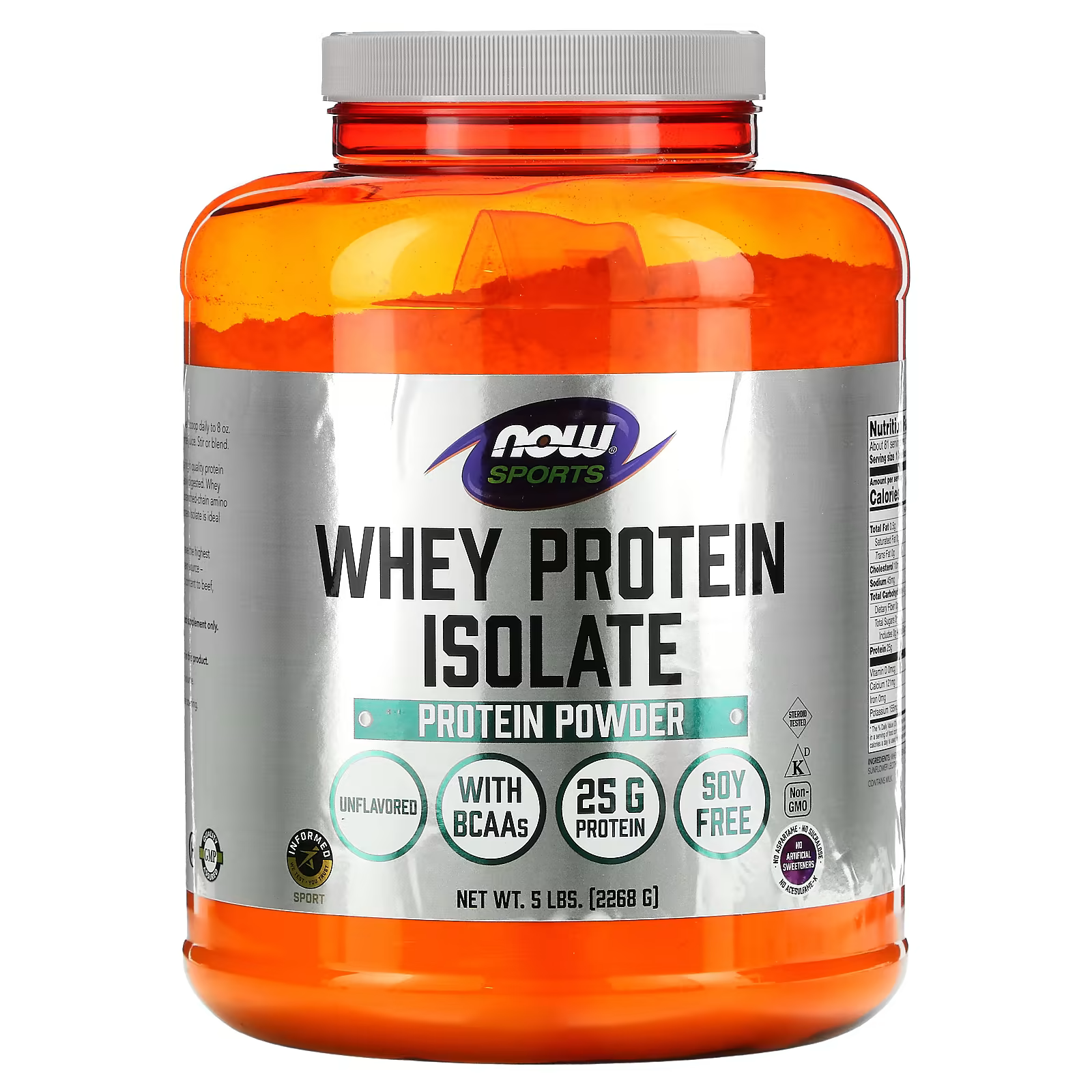 now sports whey creamy vanila 816