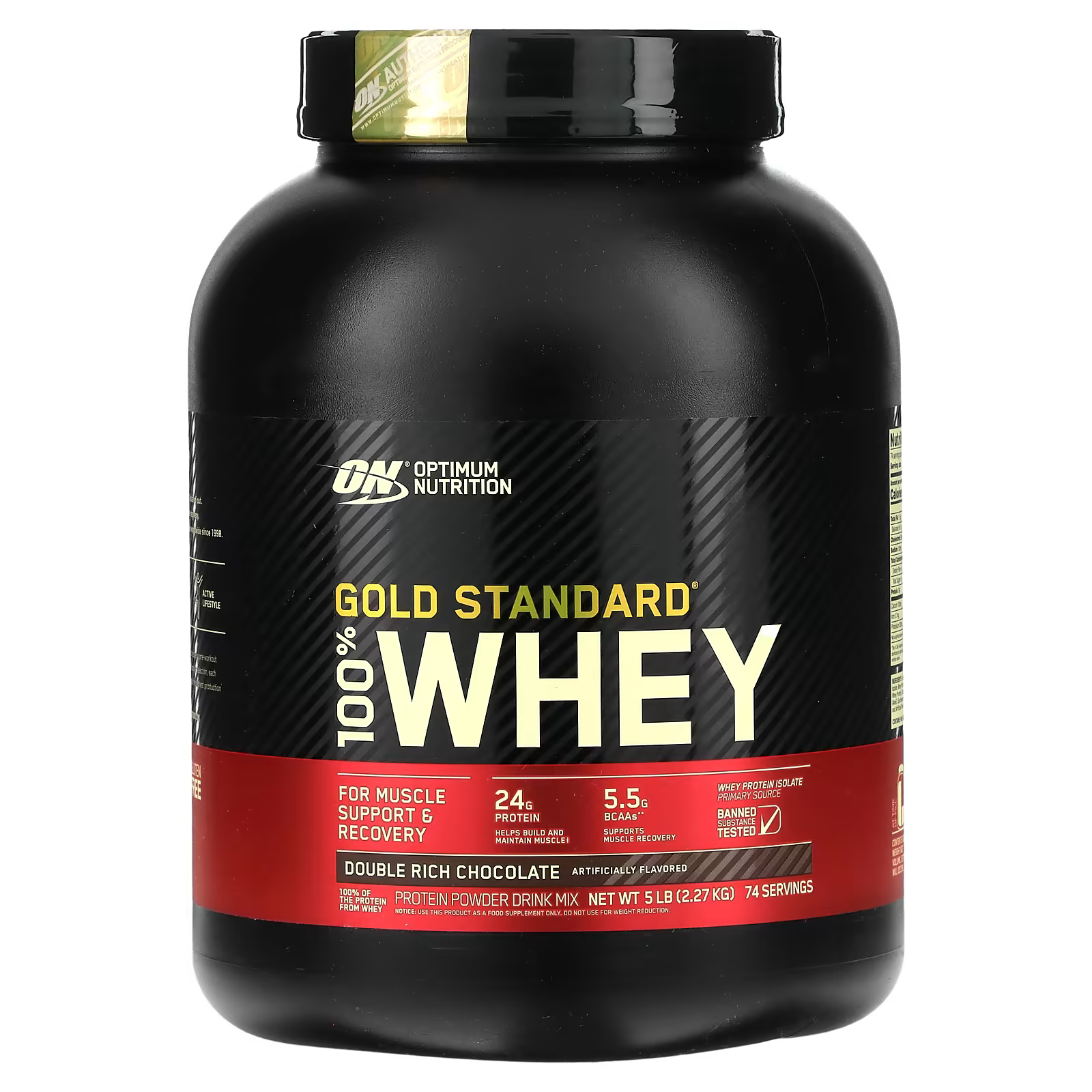 optium nutrition whey straberry banana 2.27
