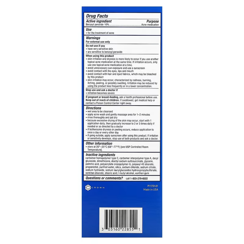 pan oxyl acne foam 1