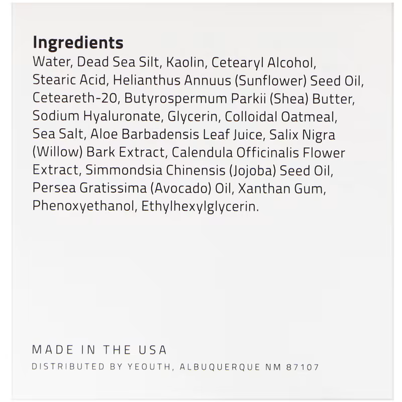 yeuoth dead sea mask